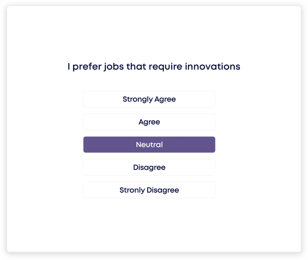 Graph Example for Personality Assessment 1