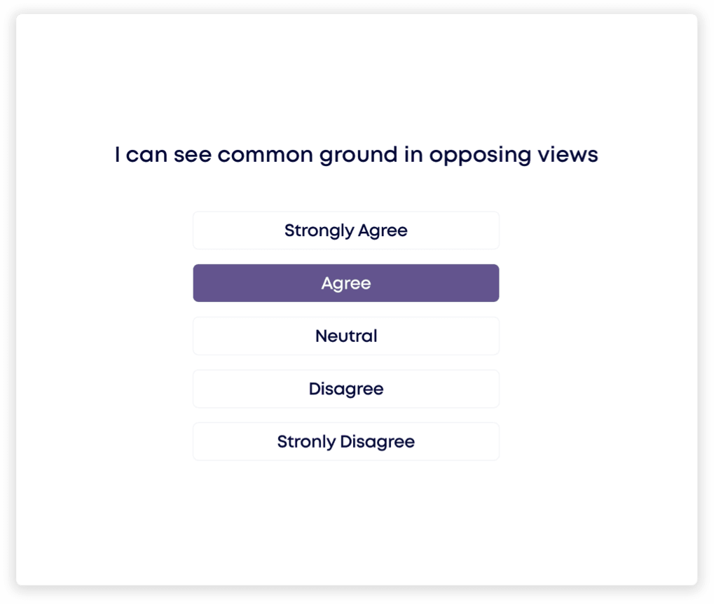 Graph Example for Personality Assessment 2